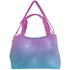 Pastel Goth Galaxy  Double Compartment Shoulder Bag by thethiiird