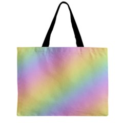 Pastel Goth Rainbow  Zipper Mini Tote Bag by thethiiird