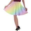 Pastel Goth Rainbow  A-line Skater Skirt View2