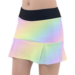 Pastel Goth Rainbow  Tennis Skorts by thethiiird