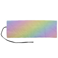 Pastel Goth Rainbow  Roll Up Canvas Pencil Holder (m) by thethiiird