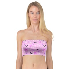 Spooky Pastel Goth  Bandeau Top by thethiiird