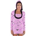 Spooky Pastel Goth  Long Sleeve Hooded T-shirt View1