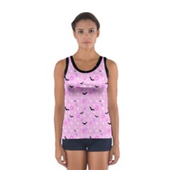 Spooky Pastel Goth  Sport Tank Top  by thethiiird