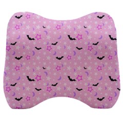 Spooky Pastel Goth  Velour Head Support Cushion by thethiiird