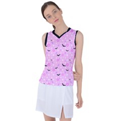 Spooky Pastel Goth  Women s Sleeveless Sports Top