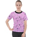 Spooky Pastel Goth  Women s Sport Raglan Tee View1