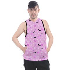 Spooky Pastel Goth  Men s Sleeveless Hoodie