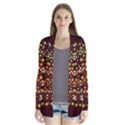 Happy Birds In Freedom And Peace Drape Collar Cardigan View1