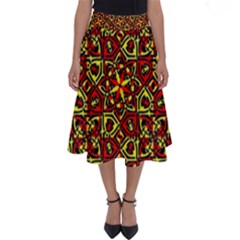 Rby-c-3-7 Perfect Length Midi Skirt by ArtworkByPatrick