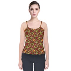 Rby-c-3-7 Velvet Spaghetti Strap Top by ArtworkByPatrick