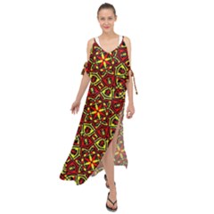 Rby-c-3-7 Maxi Chiffon Cover Up Dress