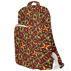 Rby-c-3-7 Double Compartment Backpack by ArtworkByPatrick