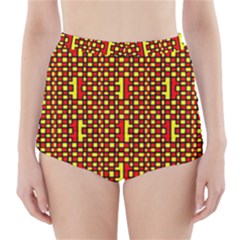 Rby-c-4-1 High-waisted Bikini Bottoms by ArtworkByPatrick