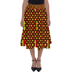 Rby-c-4-1 Perfect Length Midi Skirt by ArtworkByPatrick