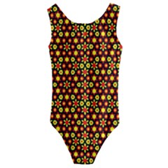 Rby-c-4-4 Kids  Cut-out Back One Piece Swimsuit by ArtworkByPatrick