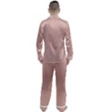 Pink Alligator Print Men s Satin Pajamas Long Pants Set View2