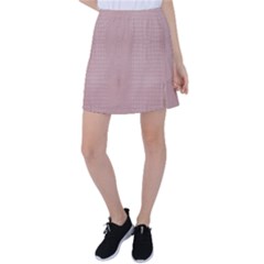 Pink Alligator Print Tennis Skirt