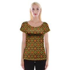 Rby-c-4-5 Cap Sleeve Top by ArtworkByPatrick