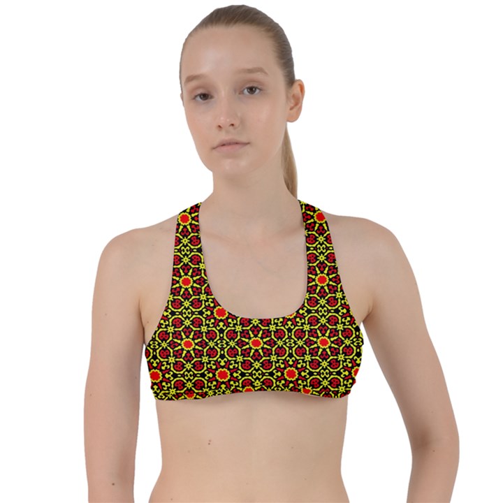 RBY-C-4-5 Criss Cross Racerback Sports Bra