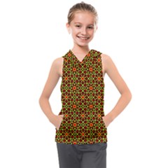 Rby-c-4-5 Kids  Sleeveless Hoodie by ArtworkByPatrick