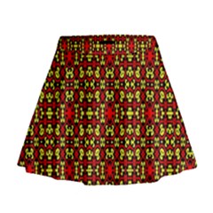 Rby-c-4-6 Mini Flare Skirt by ArtworkByPatrick