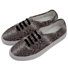 Python Snakeskin Print Men s Classic Low Top Sneakers by LoolyElzayat