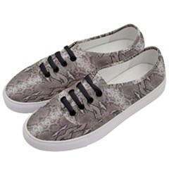 Python Snakeskin Print Women s Classic Low Top Sneakers by LoolyElzayat