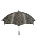 Python Snakeskin Print Golf Umbrellas View3