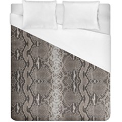 Python Snakeskin Print Duvet Cover (california King Size) by LoolyElzayat