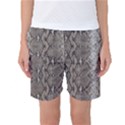 Python Snakeskin Print Women s Basketball Shorts View1