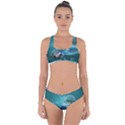 Awesome Light Bulb With Tropical Island Criss Cross Bikini Set View1