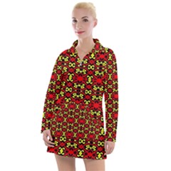 Rby-c-4-7 Women s Long Sleeve Casual Dress by ArtworkByPatrick