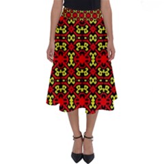 Rby-c-4-7 Perfect Length Midi Skirt by ArtworkByPatrick