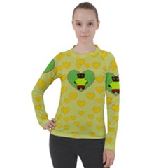 Home Of The Cartoon Bears Women s Pique Long Sleeve Tee