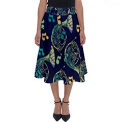 French Horn Perfect Length Midi Skirt by BubbSnugg