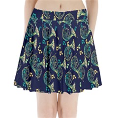 French Horn Pleated Mini Skirt by BubbSnugg