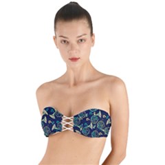 French Horn Twist Bandeau Bikini Top by BubbSnugg