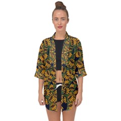 Daisy  Open Front Chiffon Kimono by BubbSnugg