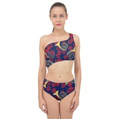 Roses French Horn  Spliced Up Two Piece Swimsuit by BubbSnugg