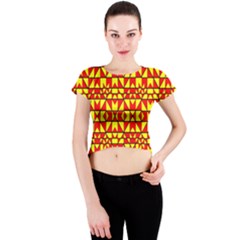 Rby-c-4-8 Crew Neck Crop Top by ArtworkByPatrick