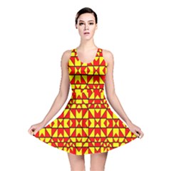 Rby-c-4-8 Reversible Skater Dress by ArtworkByPatrick