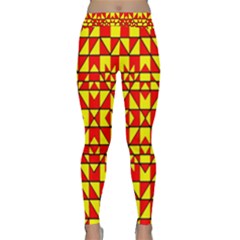 Rby-c-4-8 Classic Yoga Leggings by ArtworkByPatrick