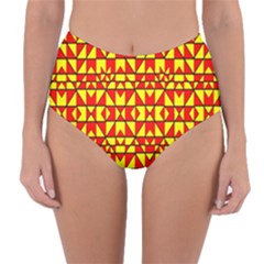 Rby-c-4-8 Reversible High-waist Bikini Bottoms by ArtworkByPatrick