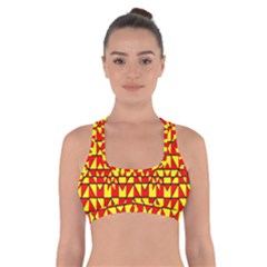 Rby-c-4-8 Cross Back Sports Bra by ArtworkByPatrick