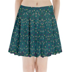 Reef Filled Of Love And Respect With  Fauna Ornate Pleated Mini Skirt by pepitasart