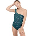 Reef Filled Of Love And Respect With  Fauna Ornate Frilly One Shoulder Swimsuit View1