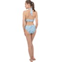 Abstract Halter Side Cut Swimsuit View2