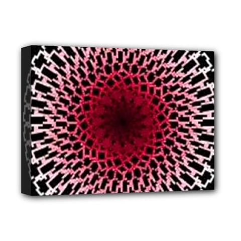 Gradient Spirograph Deluxe Canvas 16  X 12  (stretched)  by JayneandApollo