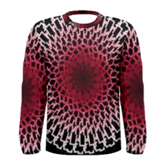 Gradient Spirograph Men s Long Sleeve Tee